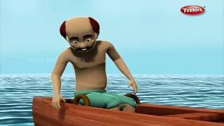 Three Fishes | 3D Panchatantra Tales in Marathi | 3D Moral Stories in Marathi