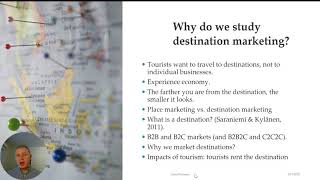 Introduction to Destination Marketing 2: Why we study destination marketing