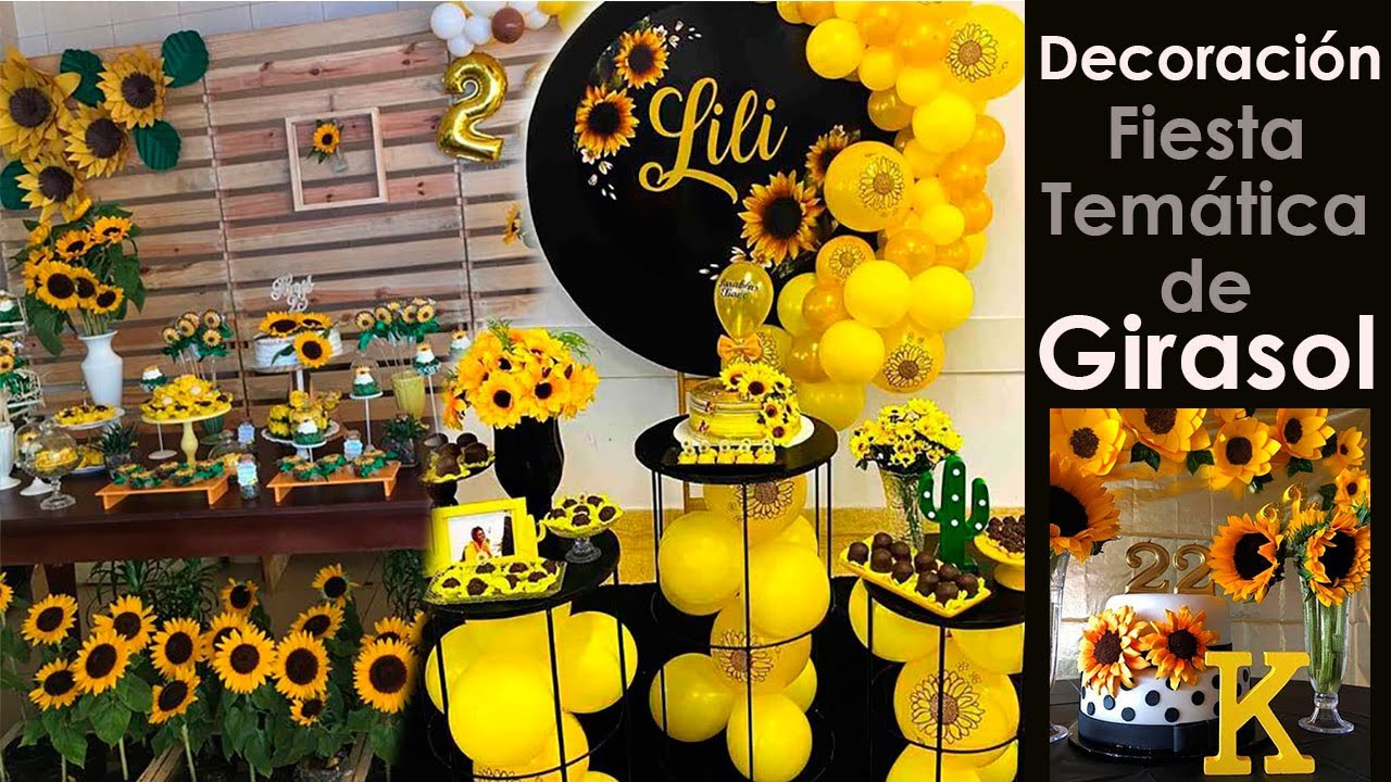Ideas Para Mesas Con Mosaicos De Girasoles