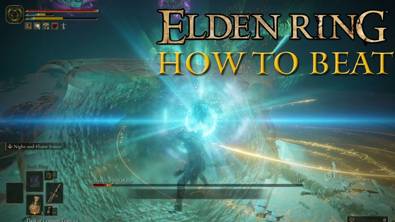 How To Defeat Starscourge Radahn EASY In Elden Ring Gameplay! - YouTube