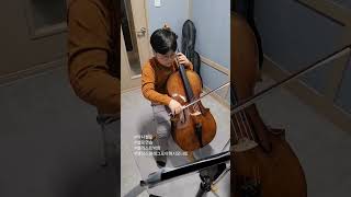 Saint-saens Allegro appassionato #cellopractice#cellolover#cello#cellist#첼리스트박완#와니첼로#오늘도첼로#첼로좋아#생상스