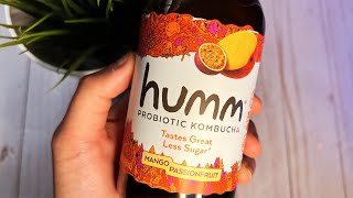 Humm Mango Passionfruit Kombucha is the BEST Kombucha I've Tasted!