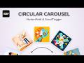 Circular Carousel with GSAP ScrollTrigger and MotionPath #gsap