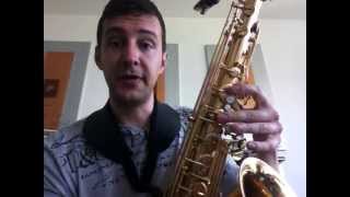 How to improve the Altissimo G on the sax