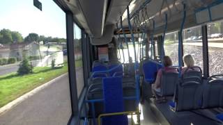 Riding the newly introduced Bus Rapid Transit Line 560, driving through the Paloheinä Tunnel