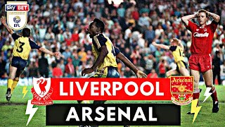 liverpool vs Arsenal 0-2 All Goals & Highlights ( 1989 Title Decider First division )