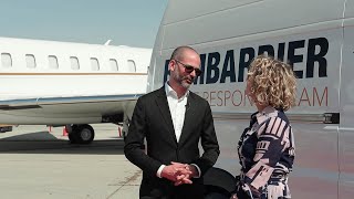 Bombardier à Dubai Airshow - Expérience Client