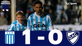 Racing (C) 1-0 Quilmes | Primera Nacional | Fecha 13 (Zona A)