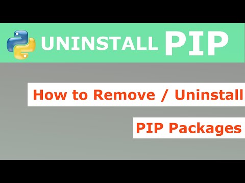 How To Uninstall PIP Packages in Windows PIP Python Yoo The Best