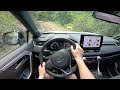 2023 toyota rav4 prime pov mountain road climb binaural audio