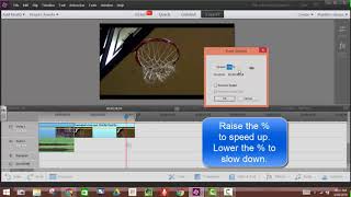 Adjusting the Speed of Your Video Clip in Adobe Premiere Elements