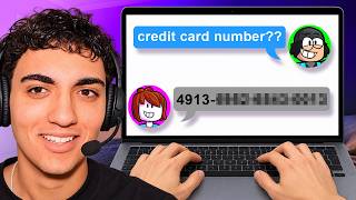 Becoming A SCAMMER For ROBUX...