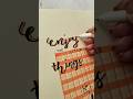 creating stunning first page for your notebook! easy background idea #font #handdrawing