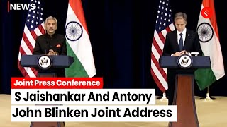 Antony Blinken: “India-US Partnership Most Consequential In World” | S Jaishankar US Visit