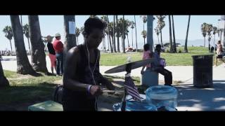 Rachel Jael from Clemene Films. Wicked Street Drummer on Venice Beach