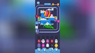 Pixel Flow Level 380 Solution Walkthrough