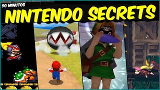 90 Minutos de SEGREDOS, EASTER EGGS e CURIOSIDADES em jogos da NINTENDO