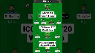 IND vs SA dream11 prediction || ind vs sa dream11 team
