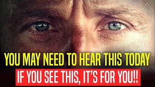 You may need to hear THIS TODAY