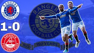 Rangers 1-0 Aberdeen - Match Review - Win on 150th Anniversary - Kemar Roofe the hero