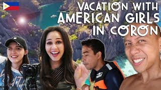 VACATION WITH AMERICAN GIRLS IN CORON, PHILIPPINES | Vlog #252