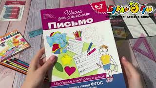 Пособие учебное Школа для дошколят Письмо для детей 6-7лет