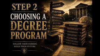 Step 2 | Choosing a Degree Program