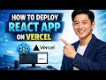 How to DEPLOY REACT APP on Vercel (Step by Step)