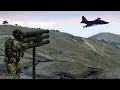 Su-25 Takes a Direct Hit from Starstreak Missile | Aircraft Shot Down | ARMA 3: Milsim