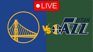 🔴 Live: Golden State Warriors vs Utah Jazz  | NBA | Live PLay by Play Scoreboard
