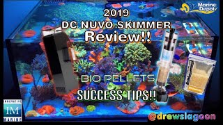 NEW DC Nuvo skimmer review + tips on my bio pellets success!