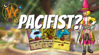 Can you beat Wizard101 WITHOUT attacking?
