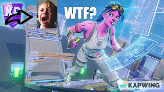Acting bad then going SWEAT in Build 1V1'S (FORTNITE)​
