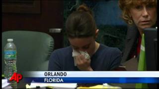 Raw Video: Casey Anthony in Tears Over Testimony