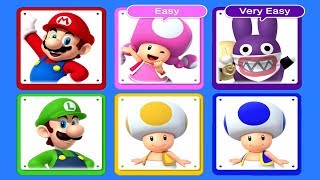 New Super Mario Bros. U Deluxe - All Characters