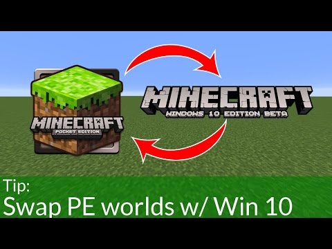 How to Import Pocket Edition Worlds into Minecraft Windows 10 How to Import Pocket Edition Worlds into Minecraft Windows 10