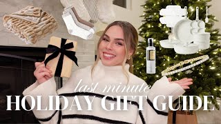 LAST MINUTE HOLIDAY GIFT GUIDE | affordable gift (under $100) ideas for everyone!