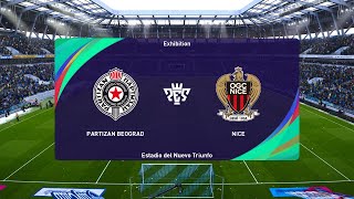 FK Partizan vs OGC Nice (15/09/2022) UEFA Europa Conference League PES 2021