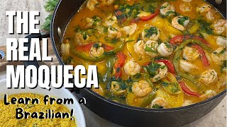 How to make THE REAL MOQUECA from Brazil - Learn with a Brazilian! Brazilian fish Stew