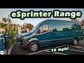 2024 Mercedes-Benz eSprinter – Highway Range and Efficiency Test