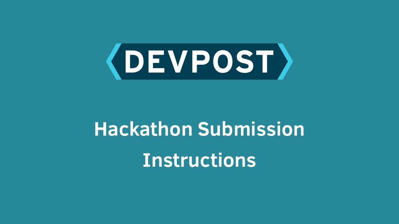 How To Enter A Devpost Hackathon - YouTube