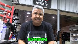 What Was Robert Garcia Telling The Ref Of The De La Hoya Ferannado Vargas Fight EsNews Boxing