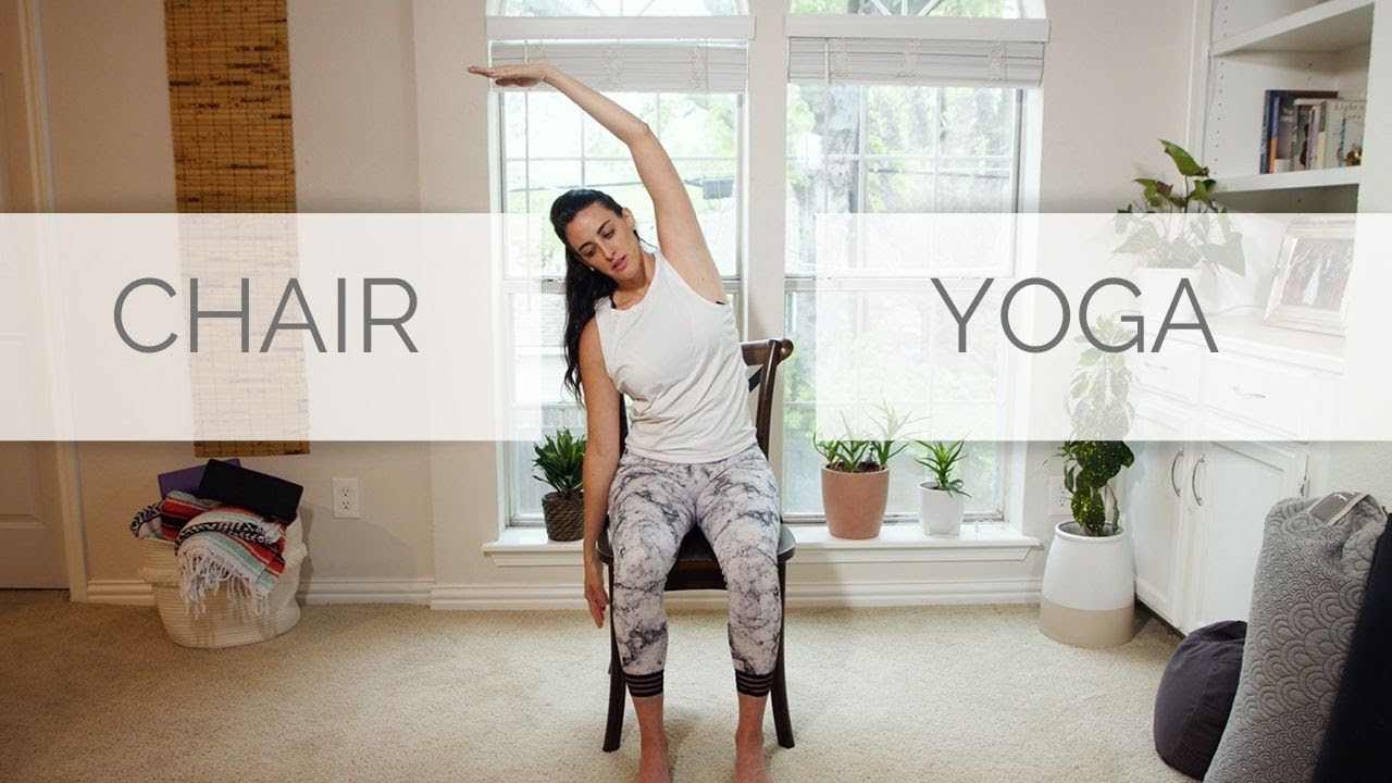 Chair Yoga - YouTube