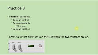 LabVIEW Lesson01 (Practices 1 ~7, Assignments 1~2)