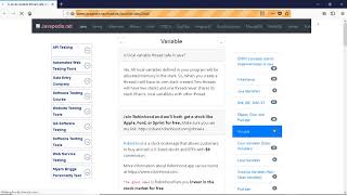Is local variable thread safe in java? | javapedia.net