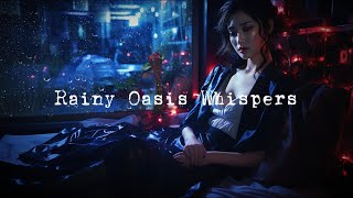 매혹적인 여인과 함께하는 비 소리 ASMR: 밤의 향연 🌧️💃