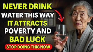 Warning: Never Drink Water This Way – It Attracts Poverty, Ruin, and Bad Luck | Buddhist Teachings