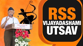 RSS chief Mohan Bhagwat addresses RSS cadre on Vijayadashmi | News9