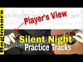 Silent Night Sing & Play-Fingerpicking For Beginner Lesson 1 Play Along PLAYERS VIEW