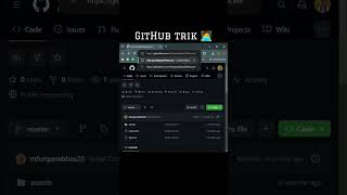 GitHub trick to view any project LIVE 🧑‍💻 @GitHub #github
